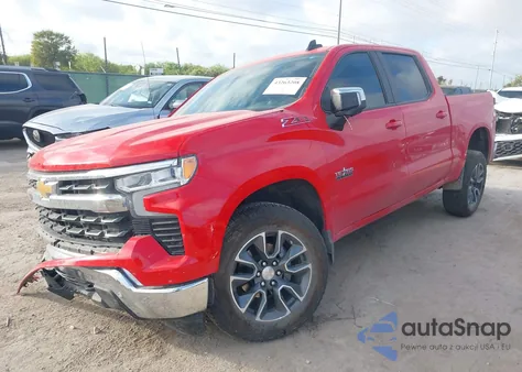 2025 Chevrolet Silverado 1500 4Wd Standard Bed Lt из США, поврежденный, VIN 2GCUKDED6S1110105